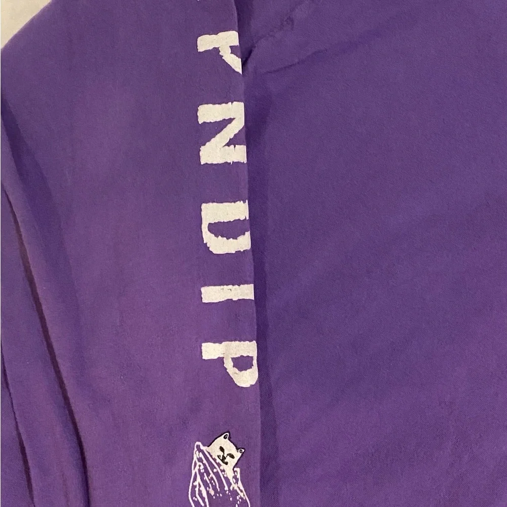RipNDip Purple Long sleeve size small - Picture 5 of 6